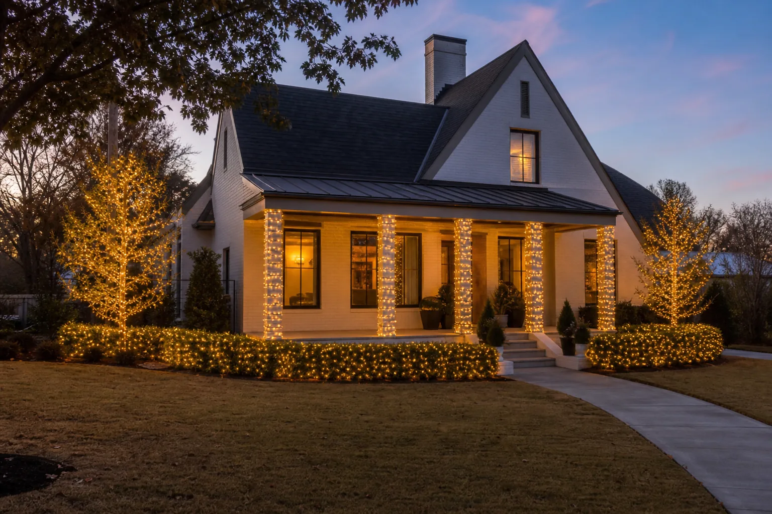 When Is Christmas-Light Installation and Removal Useful?